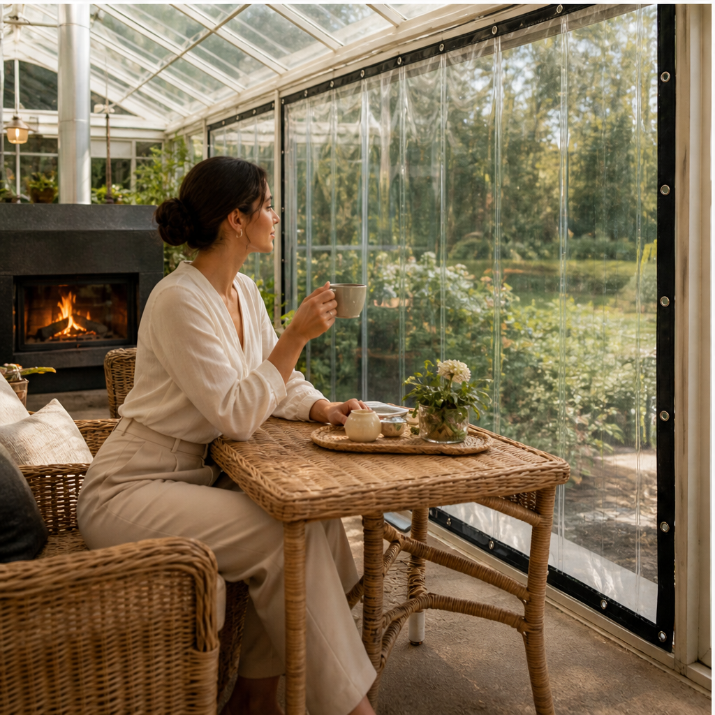 Clearshield – Heavy-Duty Weatherproof Clear Tarpaulin Cover + 50% OFF lifestyle