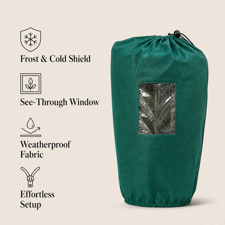 Frostholt – Frost-Proof Cover with See-Through Window for Plants + 50% OFF features