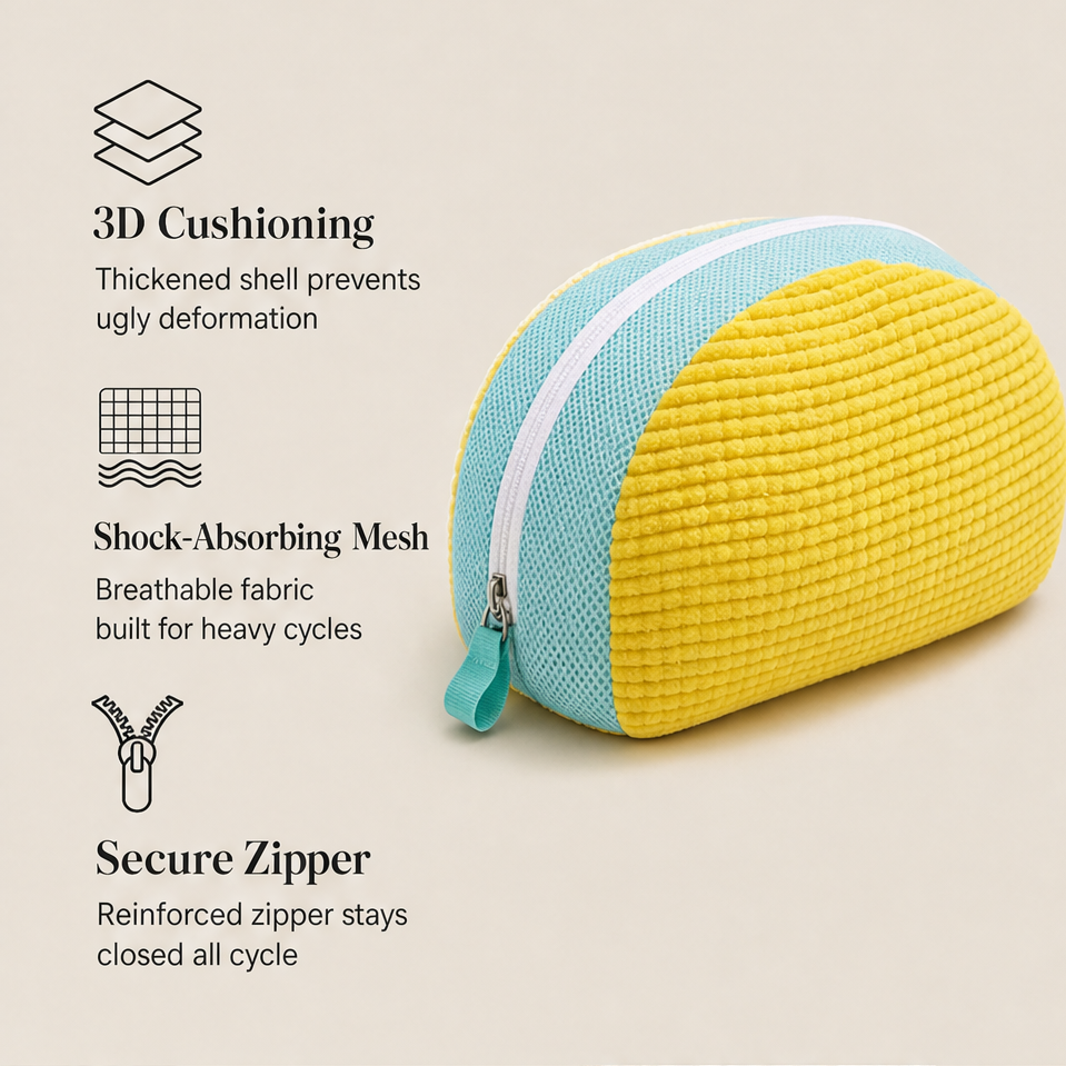 Shoeguard – 3D Padded Wash Bag for Sneakers &amp;amp; Shoes + 50% OFF features