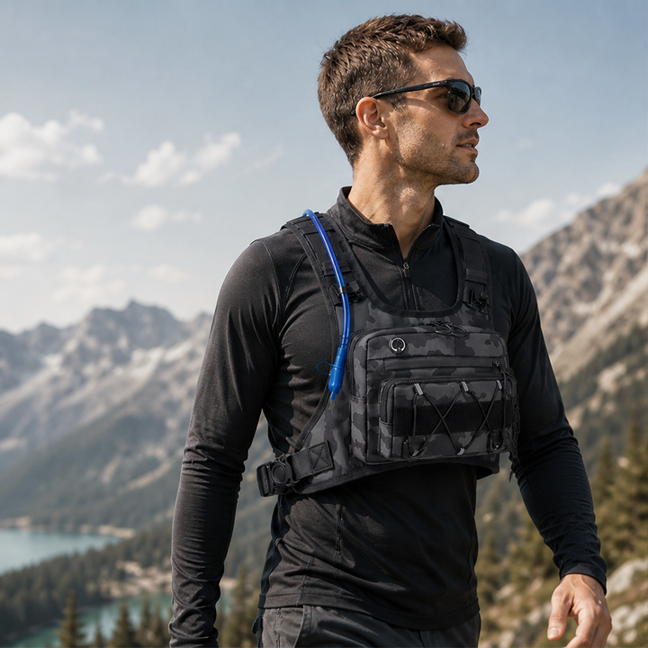 Trailfix – No-Bounce Hydration-Ready Cycling Chest Bag + 50% OFF lifestyle