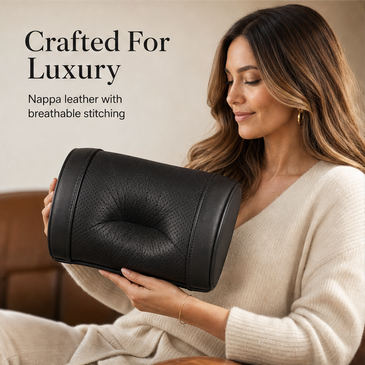 Nuvora – Memory Foam 3D Neck Support Car Headrest Pillow + 50% OFF features