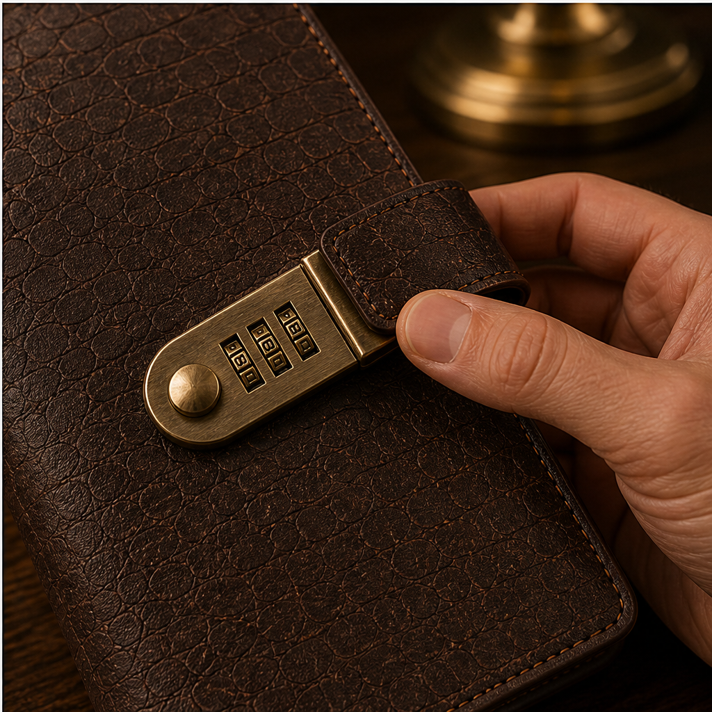 Lockfold – Combination Lock, 100-Slot Currency Collector Album + 50% OFF lifestyle