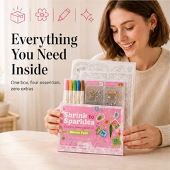 Bloomcraft Studio – Color, Bake & Shrink Charm Making Craft Kit + 50% OFF