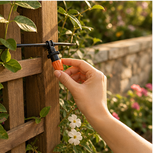 GreenMist Pro – Adjustable Misting &amp; Drip Automatic Watering Kit lifestyle