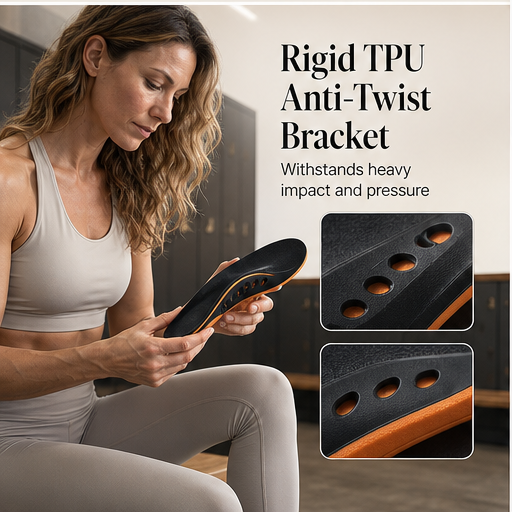 Archwick – Anti-Twist Arch Support Insoles for All-Day Comfort features