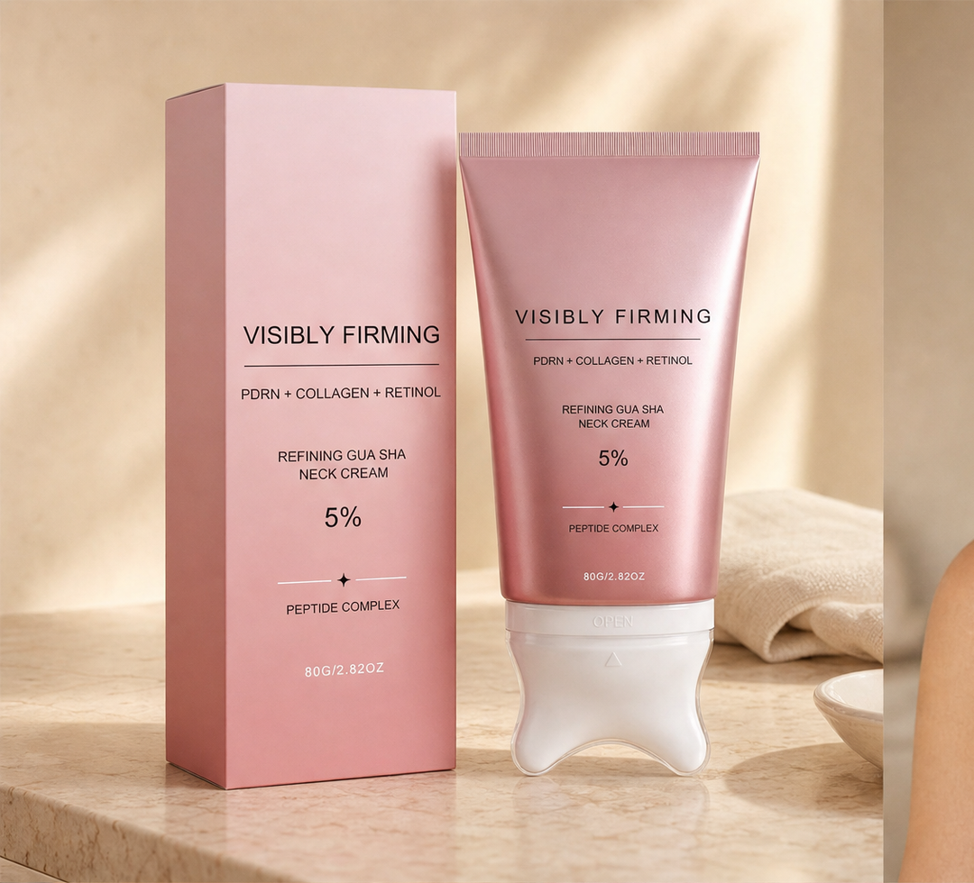 Renuvale – Peptide Retinol Firming Cream with Built-In Gua Sha Massager + 1+1 FREE lifestyle