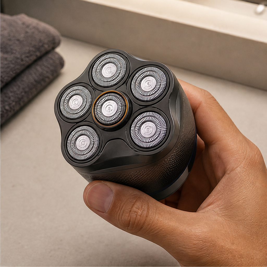Shearlon – 6-Blade Floating Head Rechargeable Head Shaver + 50% OFF lifestyle