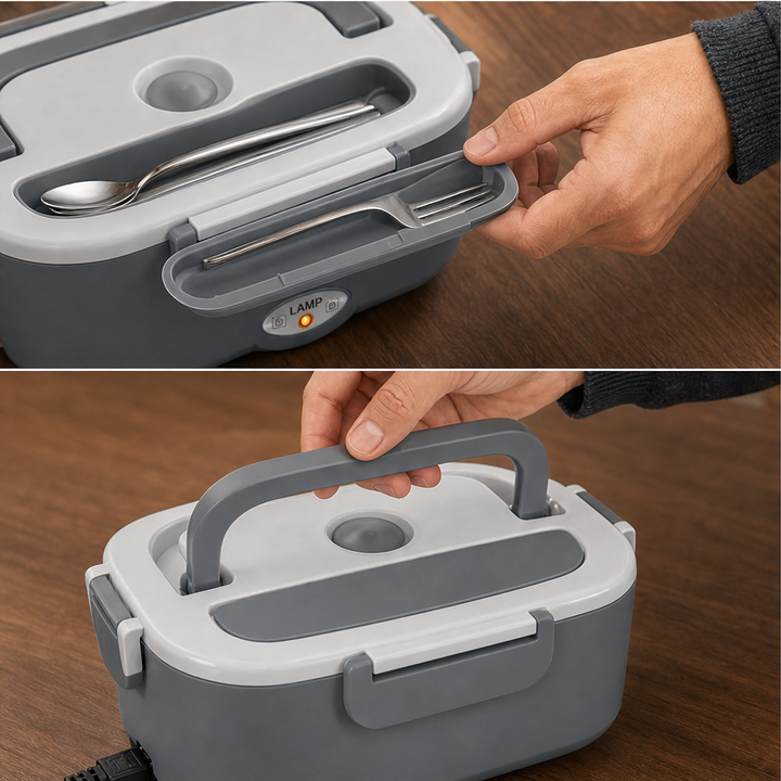 Warmora – 3-in-1 Portable Electric Lunch Warmer with Steam Vent + 50% OFF lifestyle