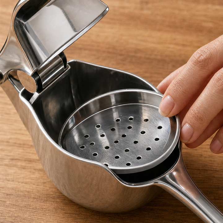 Zestforge – Heavy-Duty Stainless Steel Hand Citrus Juicer + 50% OFF lifestyle