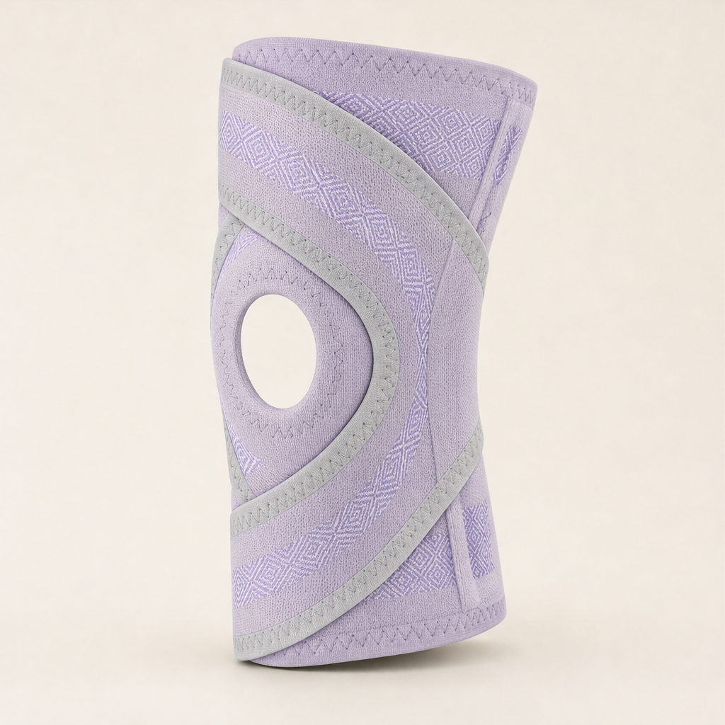 Corestride – Adjustable Open-Patella Knee Support Brace + 50% OFF Lavender