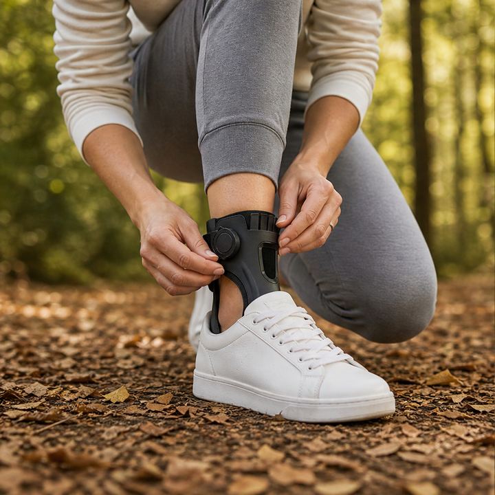 Steplock – Inflatable Liner, Ergonomic Support Foot Drop Brace + 50% OFF lifestyle