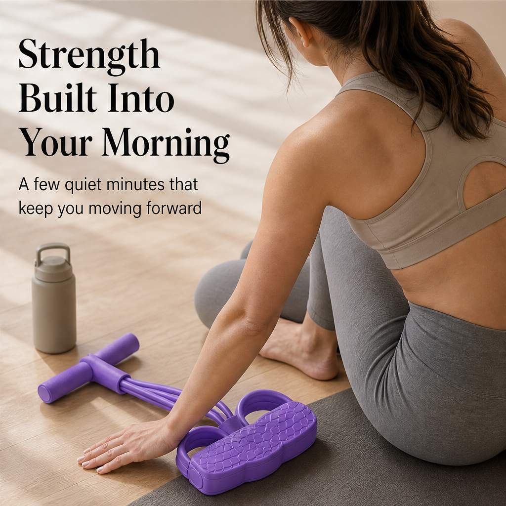 Pullforge – Four-Tube Resistance Pedal Trainer for Home Workouts + 50% OFF features