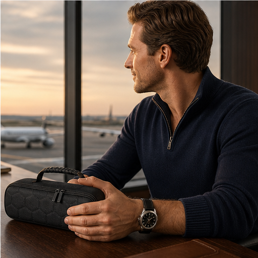 Casewick – Hard-Shell 4-Slot Watch Travel Case + 50% OFF features