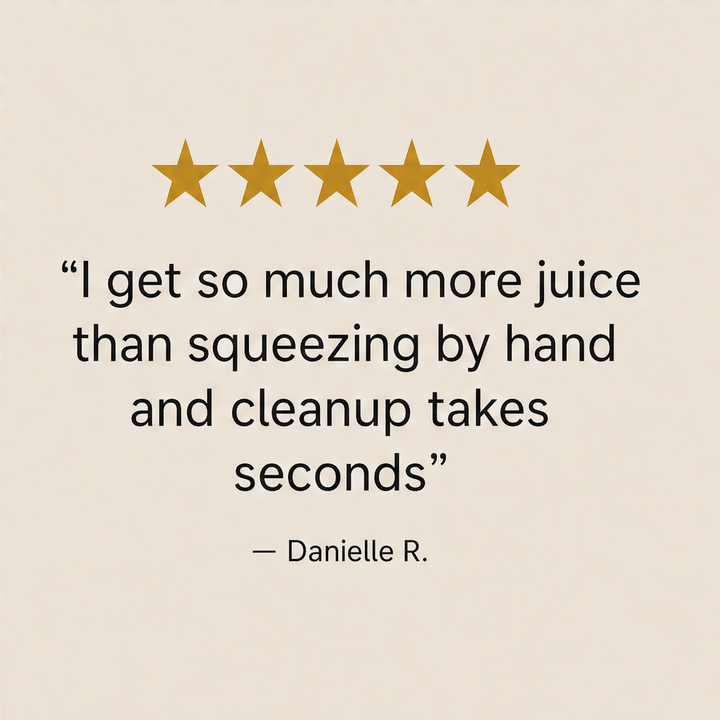 Zestforge – Heavy-Duty Stainless Steel Hand Citrus Juicer + 50% OFF detail