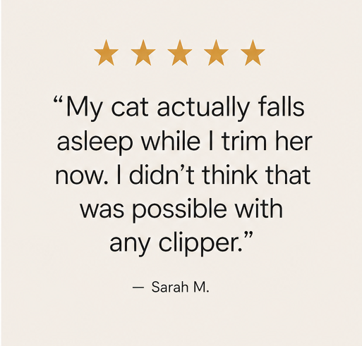 Calmora – Low-Noise Rechargeable Pet Clipper for Dogs and Cats + 50% OFF detail