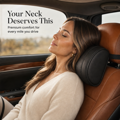Nuvora – Memory Foam 3D Neck Support Car Headrest Pillow + 50% OFF