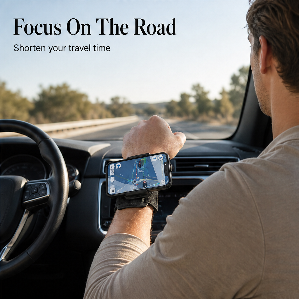Pivotgrip – 360° Rotating, Snap-Off Wrist &amp; Arm Phone Holder + 50% OFF features