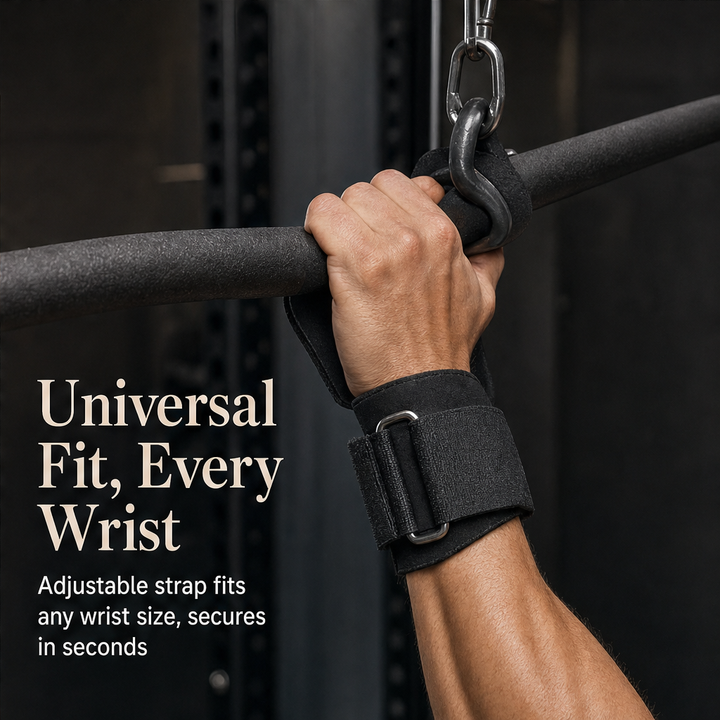 Ironclasp – Steel Hook Wrist Straps for Heavy Lifting + 50% OFF features