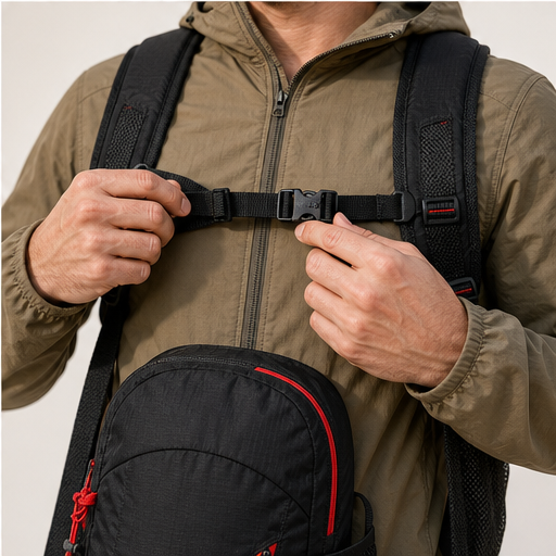 Trekvale – Foldable Waterproof 20-35L Camping Backpack features