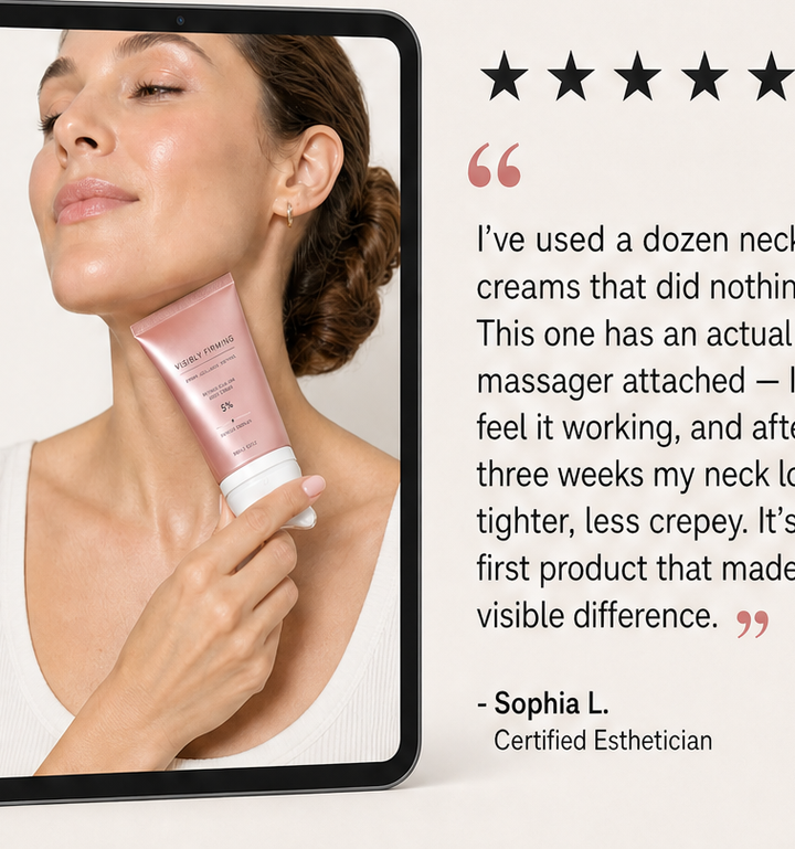 Renuvale – Peptide Retinol Firming Cream with Built-In Gua Sha Massager + 1+1 FREE detail