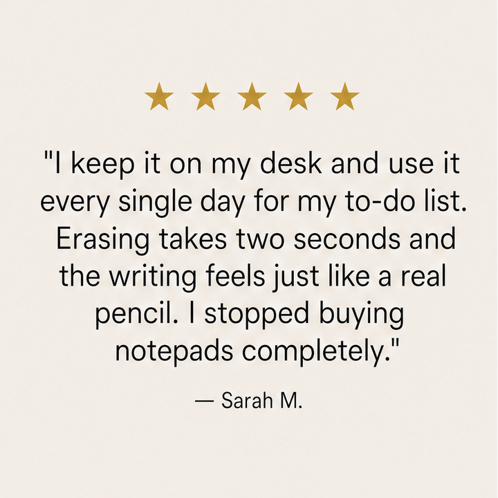 Clarislate – Inkless Reusable Magnetic Drawing Board with Pen + 50% OFF detail