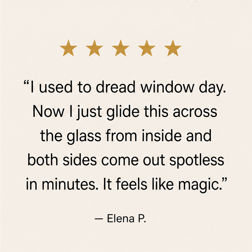 Clearwick – Dual-Sided Magnetic Window Cleaner + 50% OFF detail