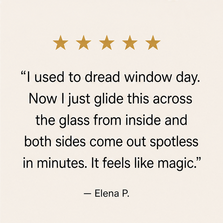 Clearwick – Dual-Sided Magnetic Window Cleaner + 50% OFF detail