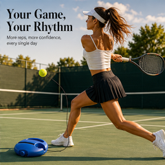 Rallywick – Solo Rebound Tennis Trainer with Cord Balls & Mesh Bag + 50% OFF