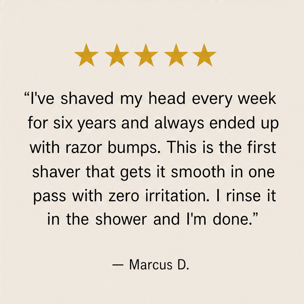 Contourix – 360° Floating Head Washable Shaving Kit for Men + 50% OFF detail