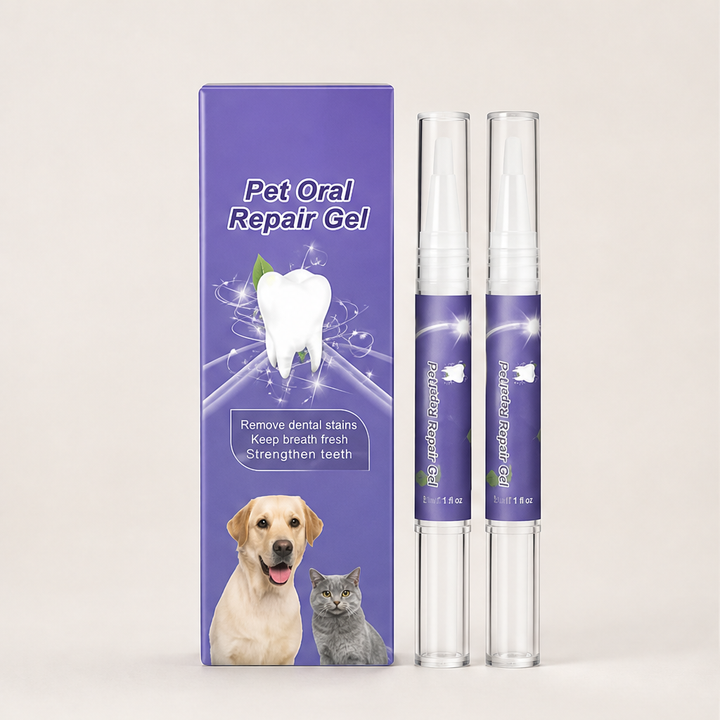 Cavora – No-Brush Tartar &amp; Plaque Remover Pet Oral Repair Gel + 50% OFF Purple