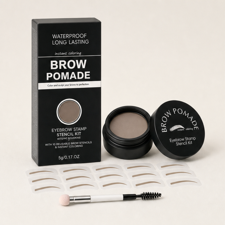 Archelle – Waterproof Stamp Stencil Brow Pomade Kit + BUY 1 + PICK 1 FREE COLOR Taupe