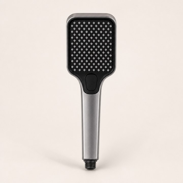 Rainhold – 4-Mode High-Pressure Shower Head with Anti-Clog Nozzles + 50% OFF Silver