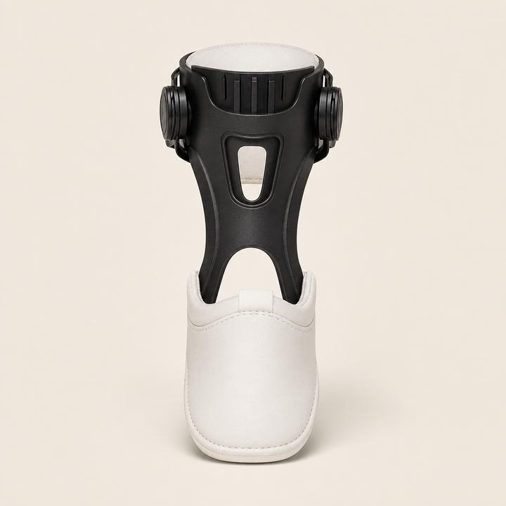 Steplock – Inflatable Liner, Ergonomic Support Foot Drop Brace + 50% OFF Black/White