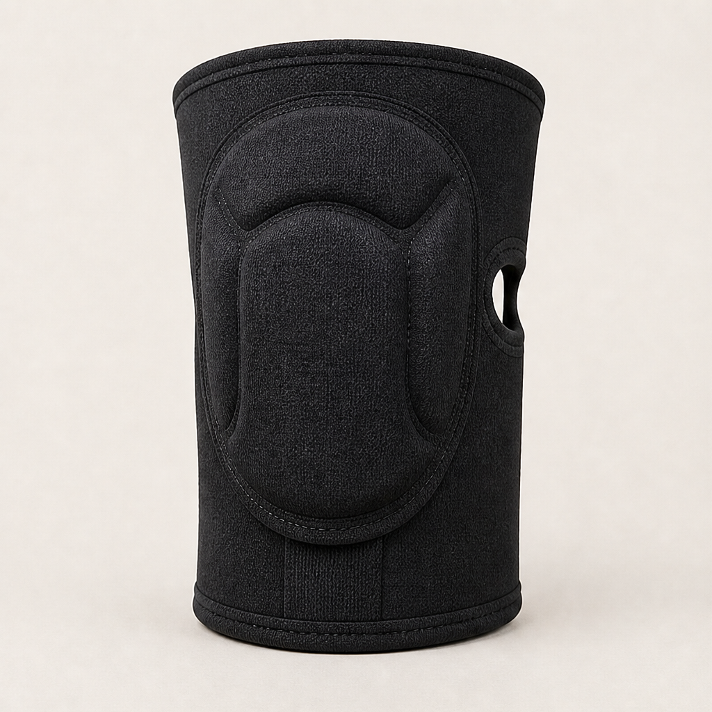 Kneelix – Shock-Absorbing Non-Slip Compression Knee Pads + 50% OFF Black