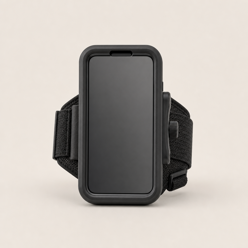 Pivotgrip – 360° Rotating, Snap-Off Wrist &amp; Arm Phone Holder + 50% OFF Black