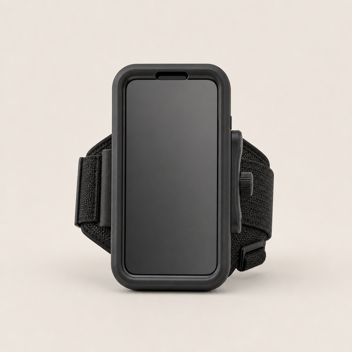 Pivotgrip – 360° Rotating, Snap-Off Wrist &amp; Arm Phone Holder + 50% OFF Black
