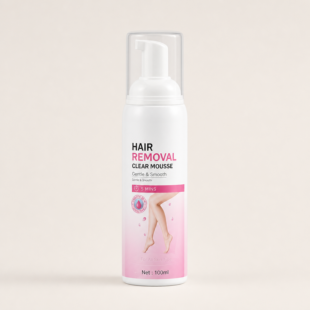 Velvao – Fast-Acting No-Stubble Hair Removal Mousse + 1+1 FREE White