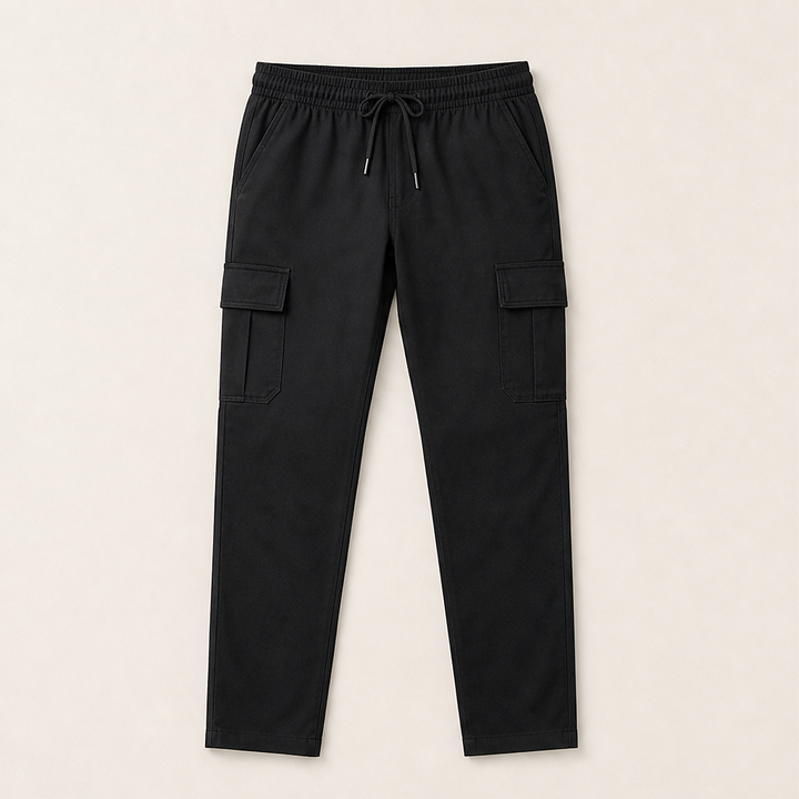 Fluxwear – Ultra-Stretch Water-Repellent Cargo Pants + 50% OFF Black