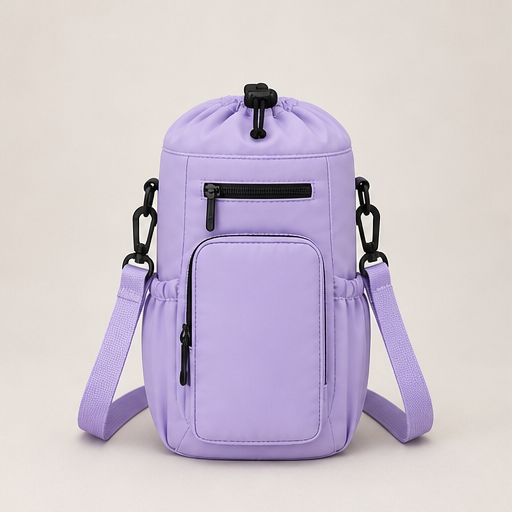 Ferrytote – Insulated Water Bottle Carrier Bag with Phone Pockets + 50% OFF Lavender