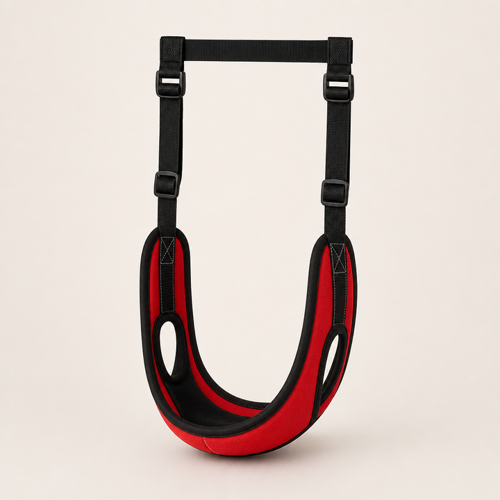 Cervalign – Adjustable Over-Door Cervical Traction Neck Cushion + 50% OFF Red