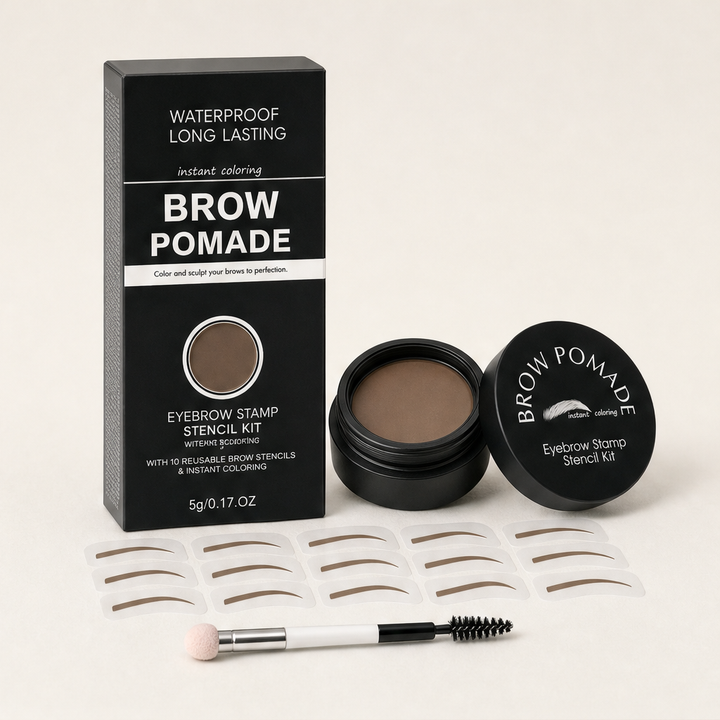 Archelle – Waterproof Stamp Stencil Brow Pomade Kit + BUY 1 + PICK 1 FREE COLOR Ash Brown