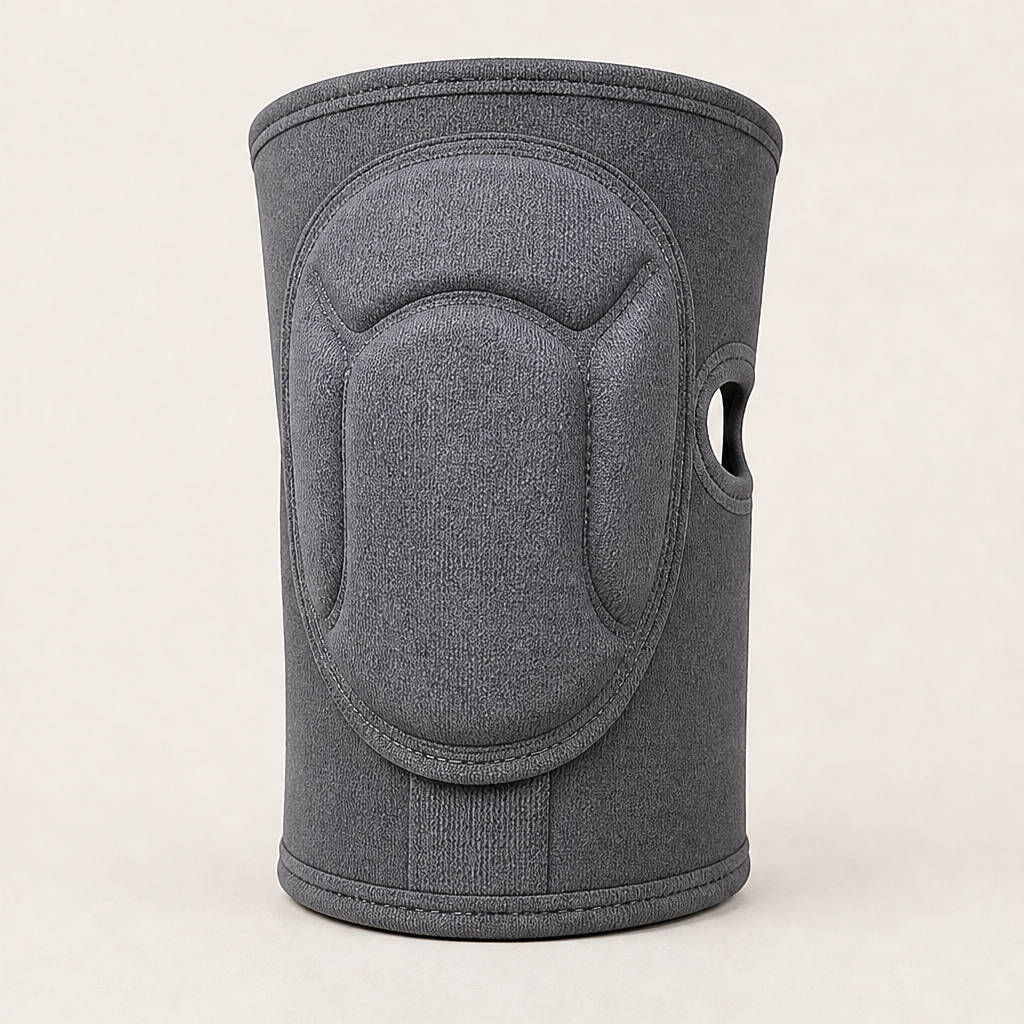 Kneelix – Shock-Absorbing Non-Slip Compression Knee Pads + 50% OFF Grey