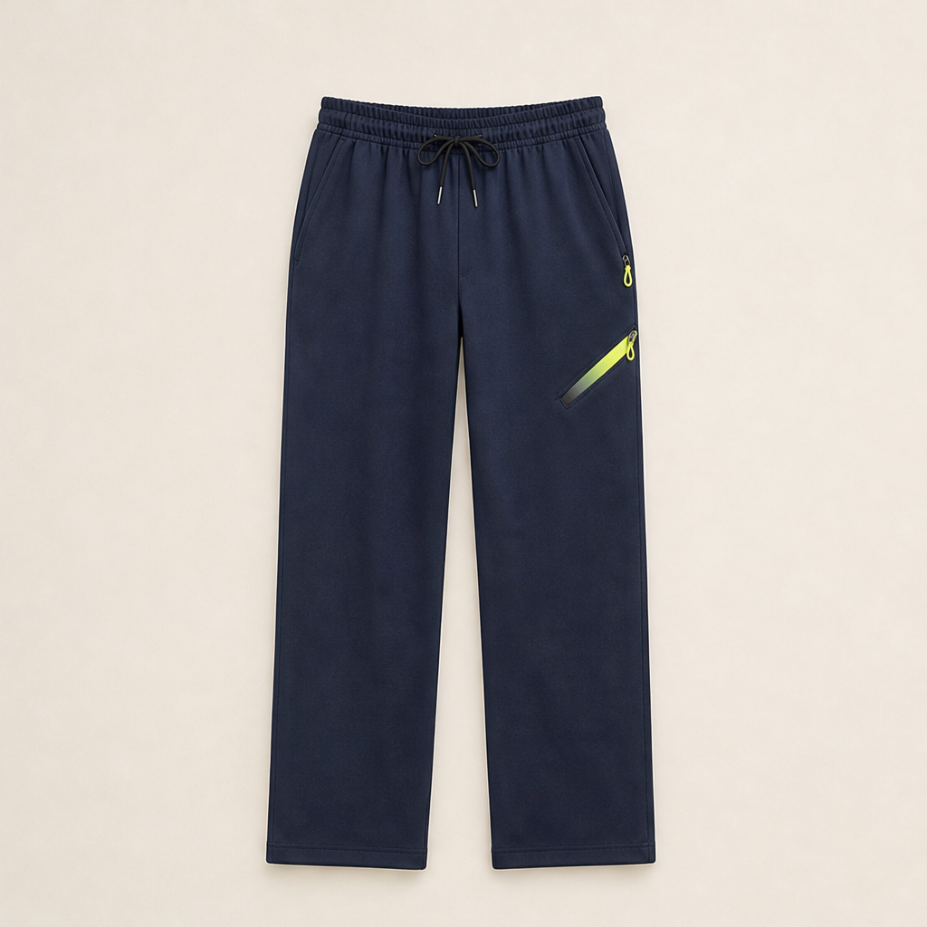 Glidewear – Elastic-Waist 6-Pocket Straight-Leg Cargo Trousers + 50% OFF Navy