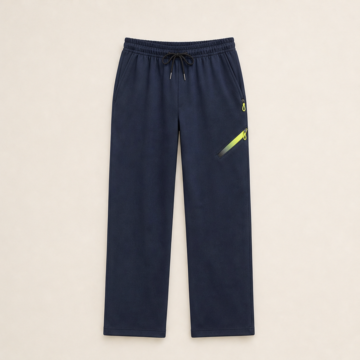 Glidewear – Elastic-Waist 6-Pocket Straight-Leg Cargo Trousers + 50% OFF Navy