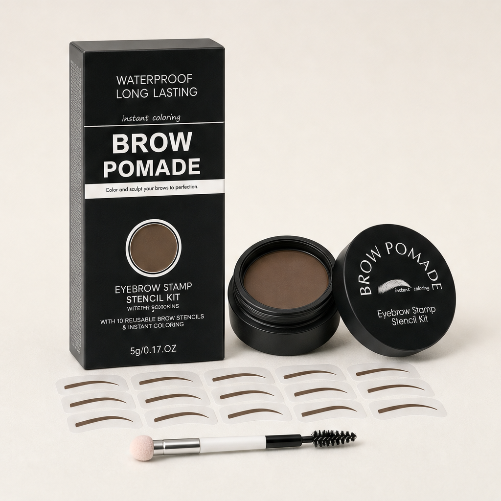 Archelle – Waterproof Stamp Stencil Brow Pomade Kit + BUY 1 + PICK 1 FREE COLOR Chestnut