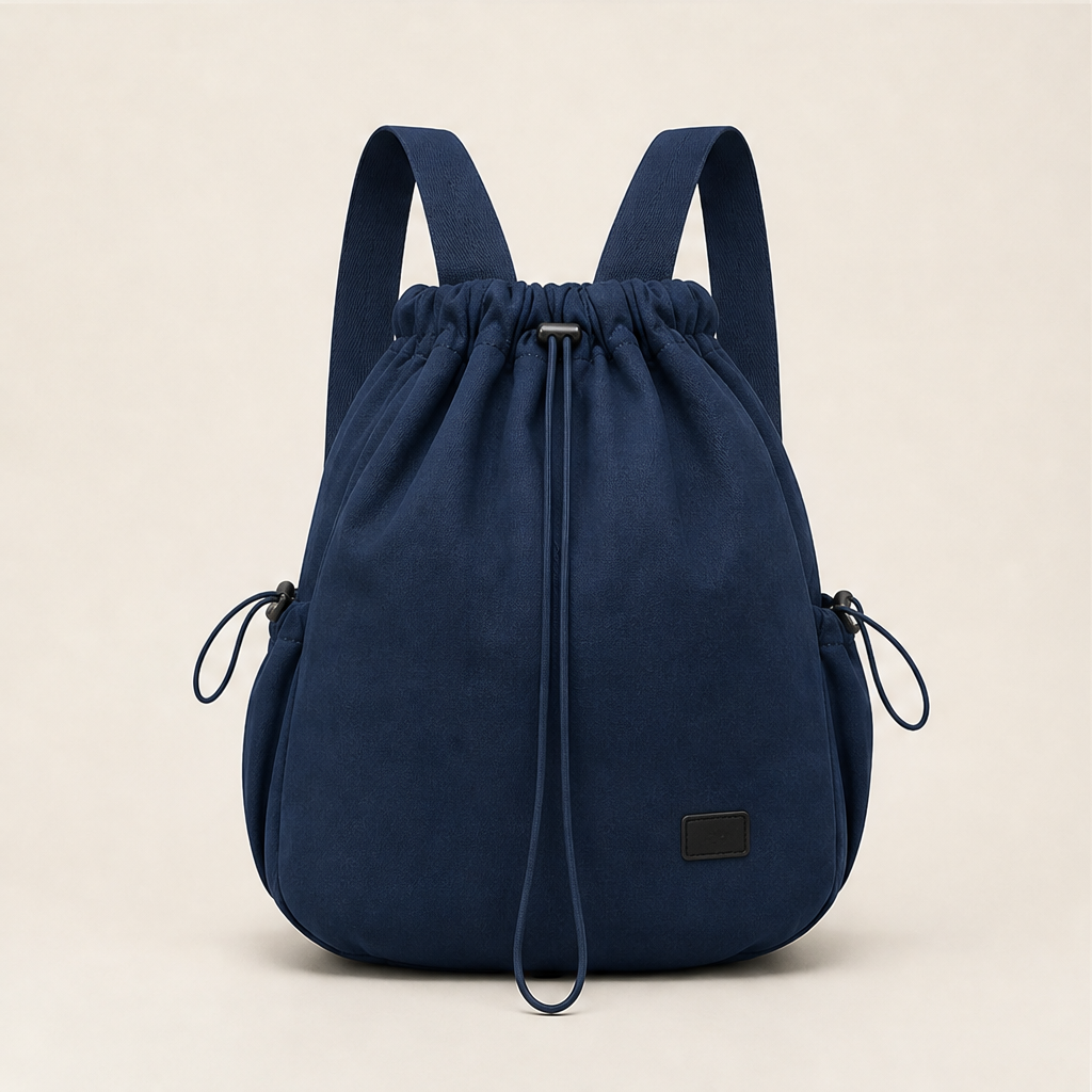 Cordelli – Slouchy Three-Way Drawstring Tote Backpack + 50% OFF Navy