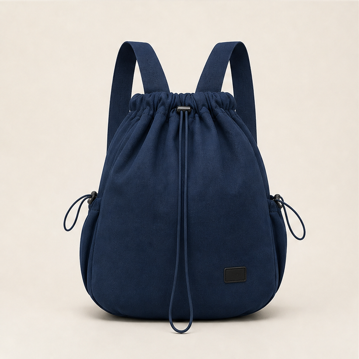 Cordelli – Slouchy Three-Way Drawstring Tote Backpack + 50% OFF Navy