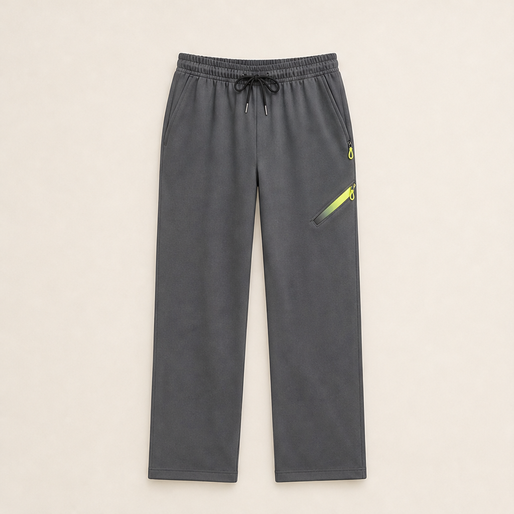 Glidewear – Elastic-Waist 6-Pocket Straight-Leg Cargo Trousers + 50% OFF Grey
