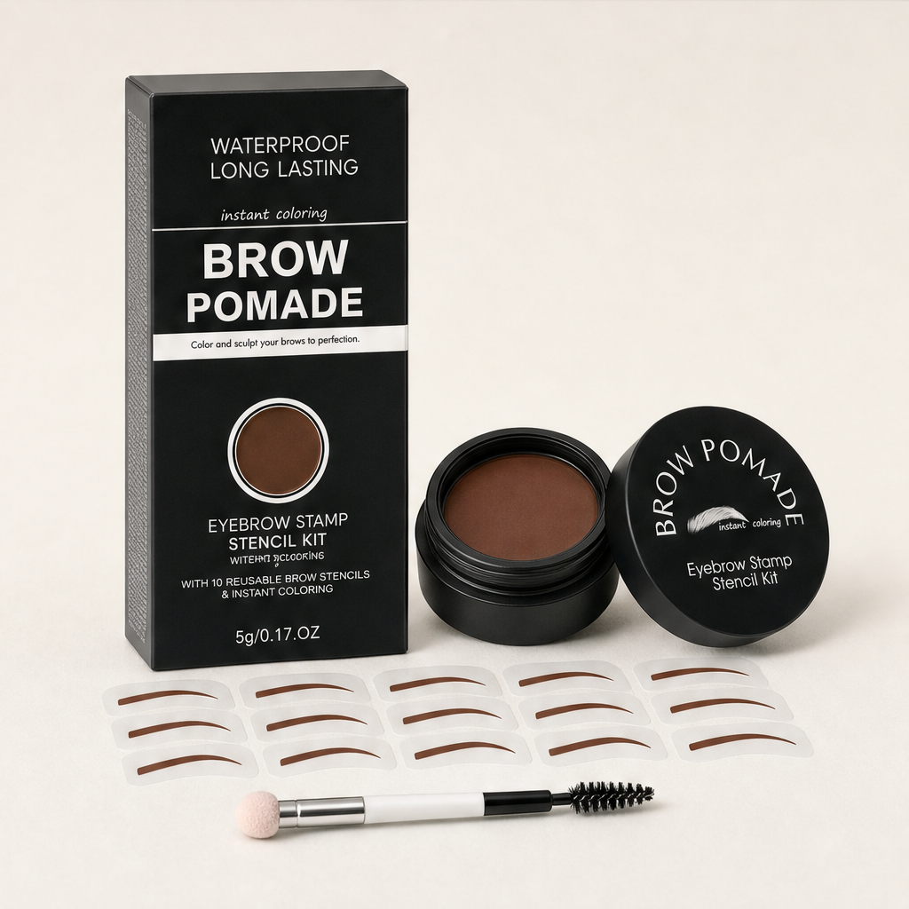 Archelle – Waterproof Stamp Stencil Brow Pomade Kit + BUY 1 + PICK 1 FREE COLOR Auburn