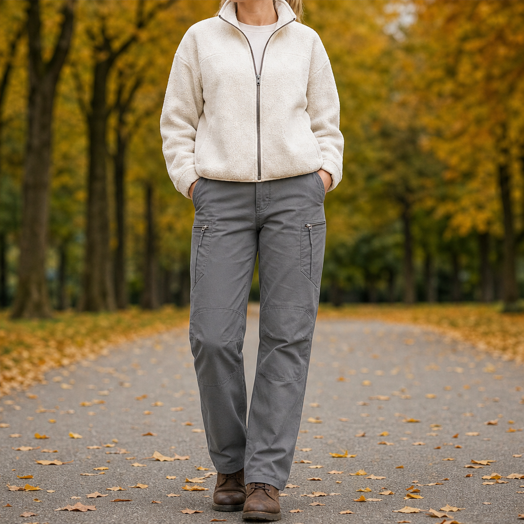 Duraforge – Reinforced Cargo Pockets, Flex-Woven Fabric Work Trousers + 50% OFF Grey